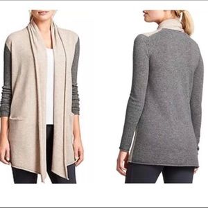 Athleta 100% Cashmere Casmalia Sweater Cardigan